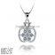PZ9-072 925 Silver Sterling Jewelry with CZ Simple Silver Pandent Design Pendant Sterling Silver Bee Pendant