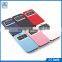 Custom High Quality Simple Series Fashion PU Flid Cover phone Leather Case