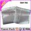 Heat seal Packaging Bags gusset make up plastic pvc zipper bag                        
                                                Quality Choice