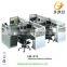 High grade melamine type four people dental workstation