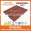 Wanael wind-resistance docorative stone coated metal roof sheet/roof tiles italian