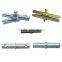 Stainless steel coupling round internal thread pin