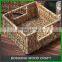 BOSHANG Seagrass Fruit Basket With Holder