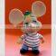 Factory make my own cartoon mouse doll figure toy in shenzhen