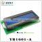 16x1 lcd display module (NO:YB1601A)