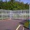 Vinyl fence / Palisade fencing /Yard fence / Used powder coated galvanized steel palisad e fence / security fence