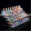 clear 5 tiers acrylic nail polish drawer organizer