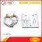 Double Hearts metal lapel pin badge maker