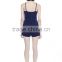 2016 summer latest fashion style women playsuit halter short casual romper