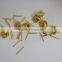 China supplier High Quality Brass Silver Locking Pin Keepers Backs