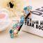 New Fashion crystal Rhinestone 5 Color hair barrette clip Hairpin