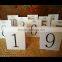 acrylic table number stand holders