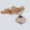 Wholesale stainless steel heart shape pendant necklace 2016