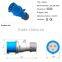 Industrial plug IP44 waterproof CEE industrial plugs 2P+E/6h 32A,200-250V~