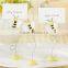 wedding party favor and decoration-- Baby Bee Place Card Holder