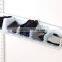 High Quality DIY Metal Double Slotted Wall Upright Closet and Hanging