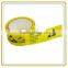 factory supply BOPP black and yellow reflective floor marking tape