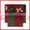 Gorgeous Elabrate Red Black Custom Logo Color Paper Wine Packaging Bag Wholesale