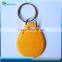 RFID 13.56mhz clear plastic control key tag/key tags s50
