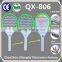 QX906-1 cheap MiNi mosquito bat with 2 AA batteries battery operated mosquito kille