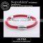 Noproblem P095 FDA red tourmaline germanium charm sport elegrant unisex power magnetic energy bracelet
