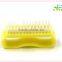 double nail cleaning brush with fish shape with pumice stone