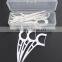 Dental plastic dental tooth floss picks for teeth clean in y shape