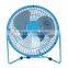 USB powered plug charging ultra quiet metal desktop table fan mini cooler cooling fan