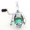 Spooled Cheap Plastic Spinning Fishing Reel
