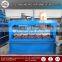 Hydraulic post cutting OEM step tile roof roll forming machine with safety guard