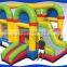 colorful inflatable combo bouncer with slide,obstacles commercial quality A3007