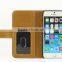Hot selling Flip leather mix-color cover case for iphone 6s/6s plus