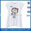 Loss Fit Blank Rounded Hem t Shirt Women T-shirt
