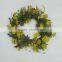 wholesale felt straw wreaths christmas decoration supplier