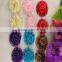Hot sale handmade ribbon flower for kids dancing dresses