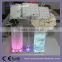 4 inch colorful wedding table LED centerpiece light base with battery operated
