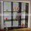 New design factory book shelf divider acrylic magazine rack book case