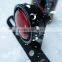 MOTORCYC "STOP" LED TAIL LIGHT & BRACKET 12v VINTAGE LUCAS STYLE for CAFE BRAKE LIGHT retro vintage drilled brake