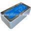 Hospital use plastic and aluminum shoe covering box