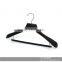The HEAD wooden suit hanger with large space hanging bar to 5''anti slip,tube cover,shaped style,stain fitting