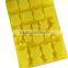 Promotion Gift various Design Silicone Jelly Mould Ice Tray Chocolate Mould