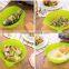 Home & Garden fish steamer, silicone fish steaming bowl