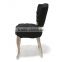 modern fabric bar stool wood dining room hotel luxury dining chair