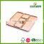 Hot Selling Wooden Divided Tray With Plate Bamboo Tray Wholesale