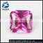 Synthetic (lab created) square shape ruby corundum gemstones for sale