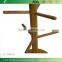 Wooden Bamboo 6 Cup Holder/ Coffee Mug Stand/ Mug Hanger/ Mug Rack/ Bamboo Mug Tree