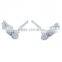 Wholesale 925 sterling silver jewellery fashionable design owl ear studs