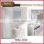 hot sales new design soild wood italian style sanitary pvc wrapped door vanity