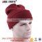 100% Acrylic Warm Plain Winter Knitted Cap Hat