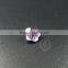 7.5MM flower shape fancy faceted cut natural purple amethyst semi precious loose stone gemstone DIY ring earrings 4160008